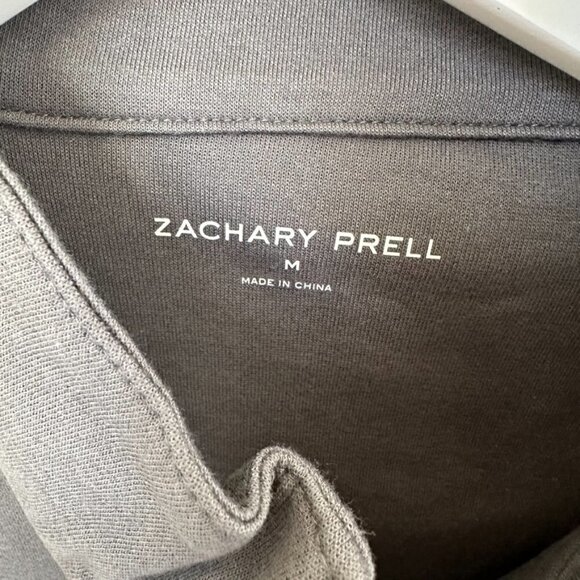 Zachary Prell Men's Joe Quarter Zip Pullover Grey NWT Sz M - Picture 7 of 12
